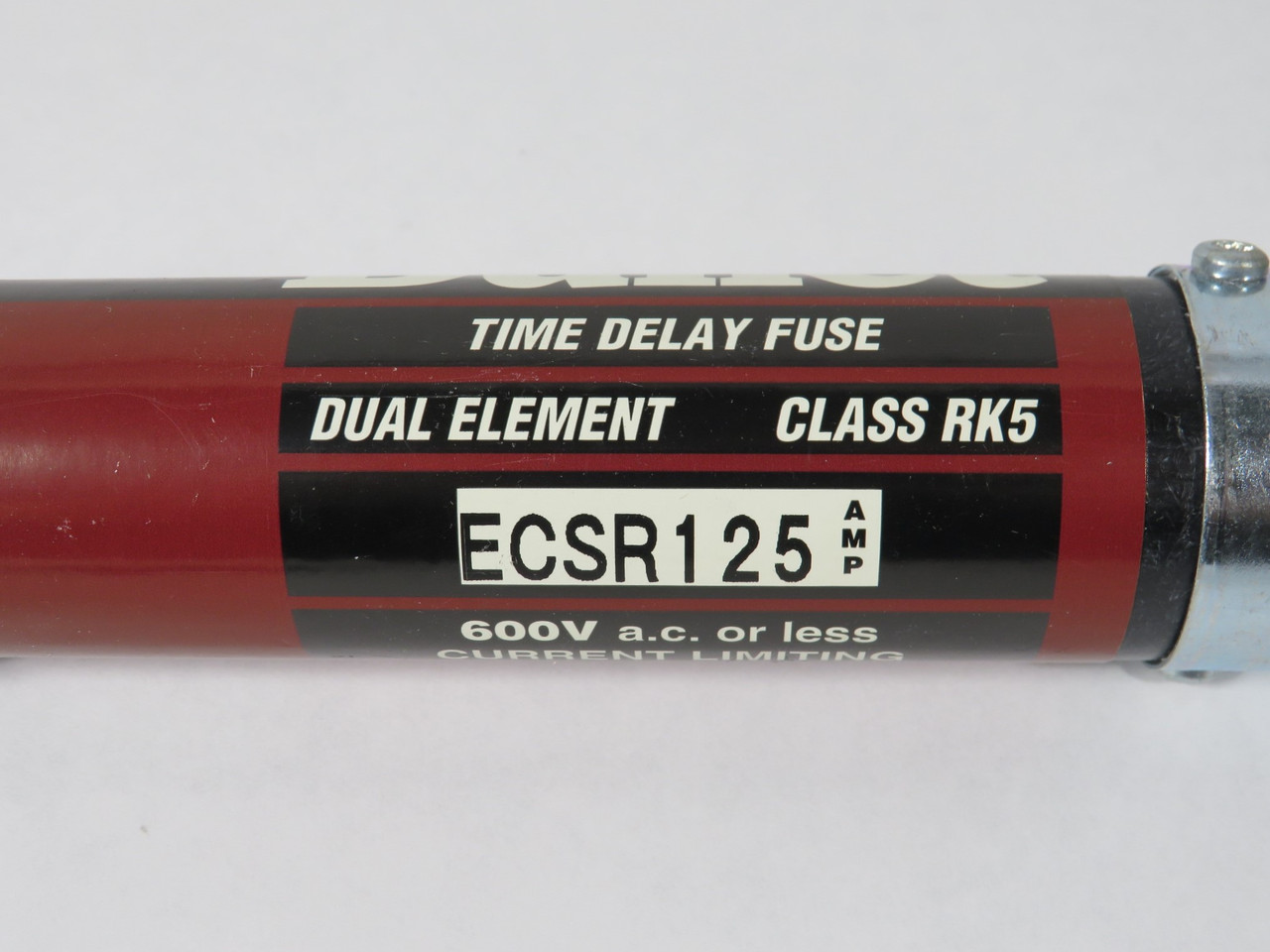 Bullet ECSR-125 Dual-Element Time-Delay Fuse 125V 600V BOX DAMAGE NEW