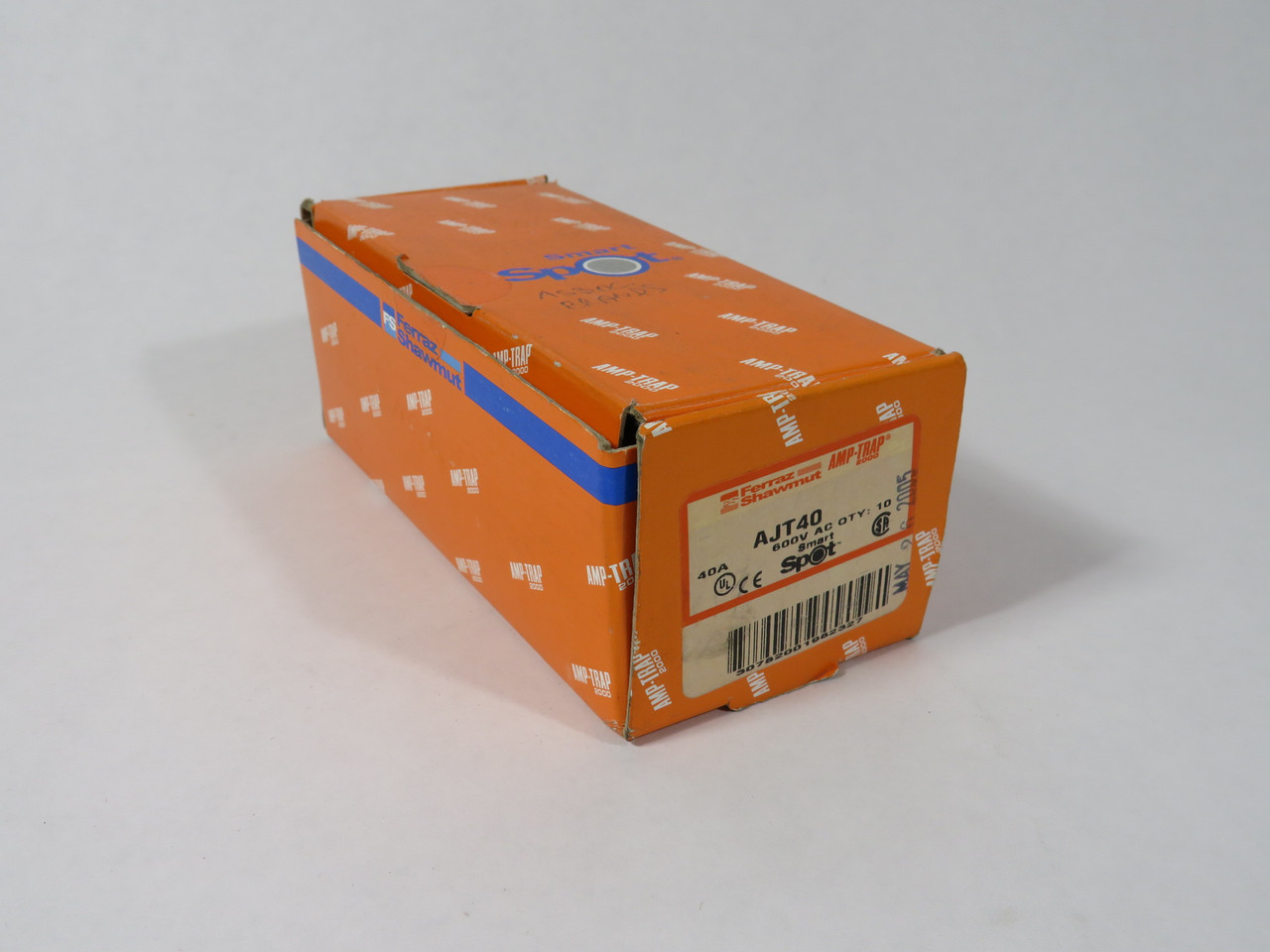 Ferraz Shawmut Amp-Trap AJT40 Indicating Time-Delay Fuse 40A 600V Lot of 6 NEW