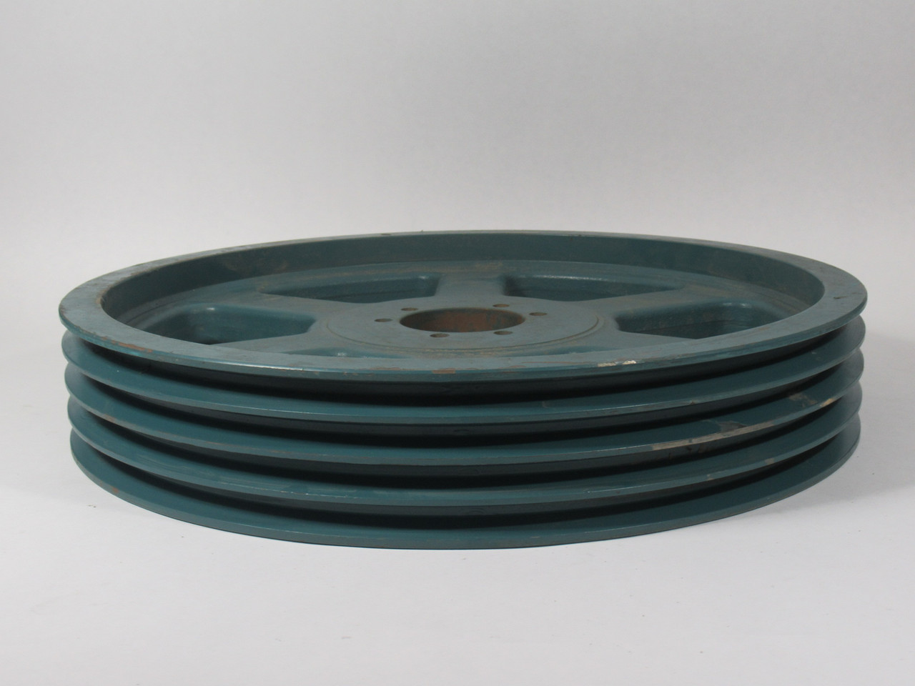Generic 4B18.4SF Sheave 1/2 to 2-11/16" Bushing 4-Groove 18.75" OD A/B Belt USED