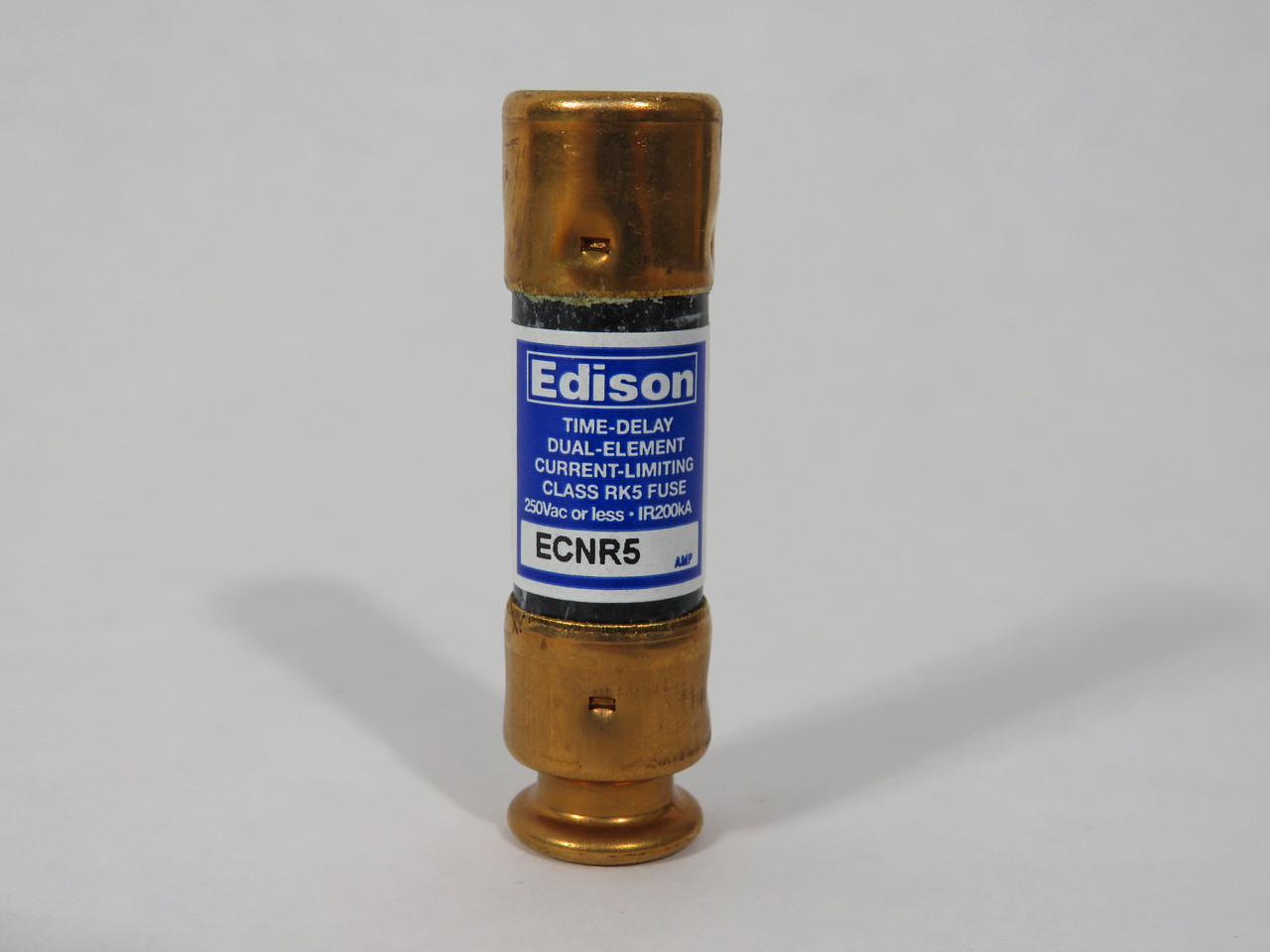 Edison ECNR5 Dual-Element Time-Delay Fuse 5A 250VAC 125VDC 10-Pack NEW