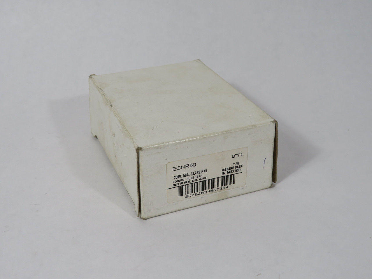 Edison ECNR50 Dual-Element Time-Delay Fuse 50A 250VAC 125VDC Lot of 2 NEW