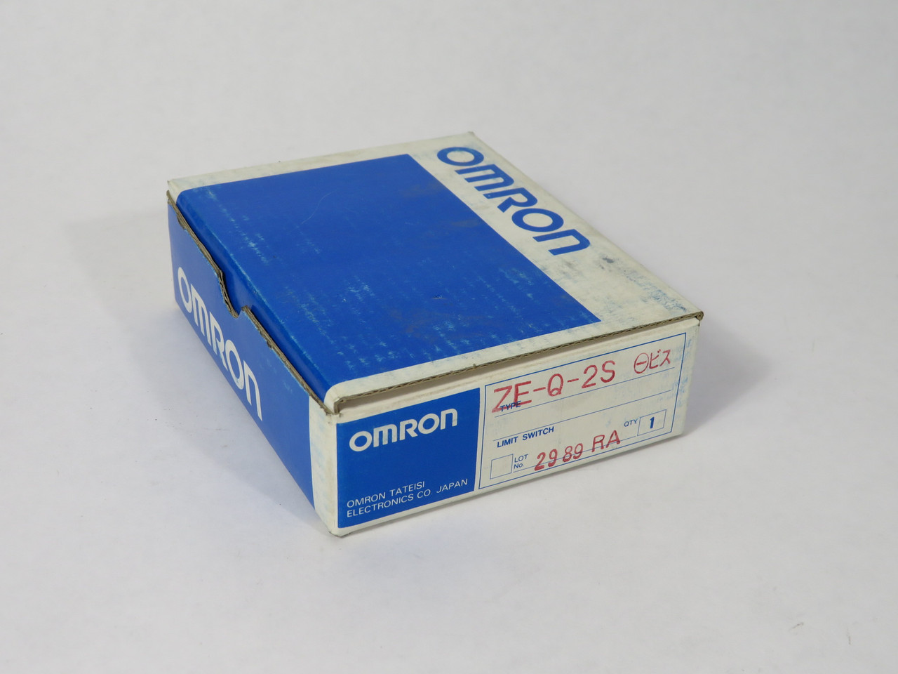 Omron ZE-Q-2S Limit Switch 15A 125/250/480V 1/2A 125VDC 1/4A 250VDC 1/8HP NEW
