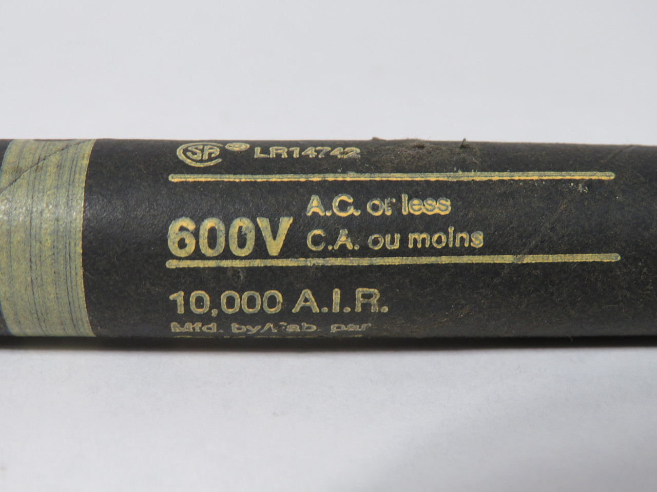 Gould Shawmut NRS15 One-Time Fuse 15A 600V USED