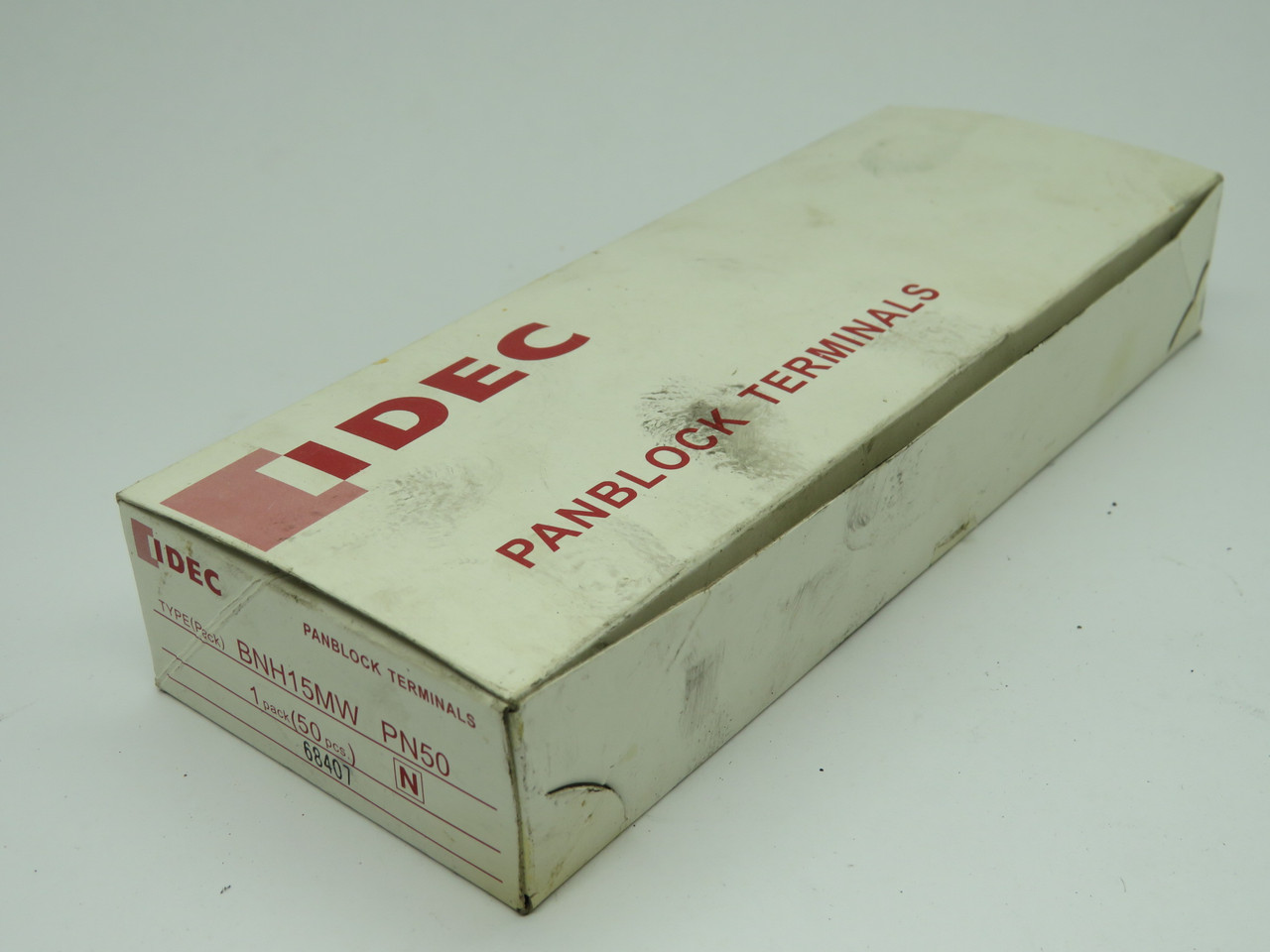 IDEC BNH15MW Terminal Block 600V 1.25mm Lot of 15 NEW