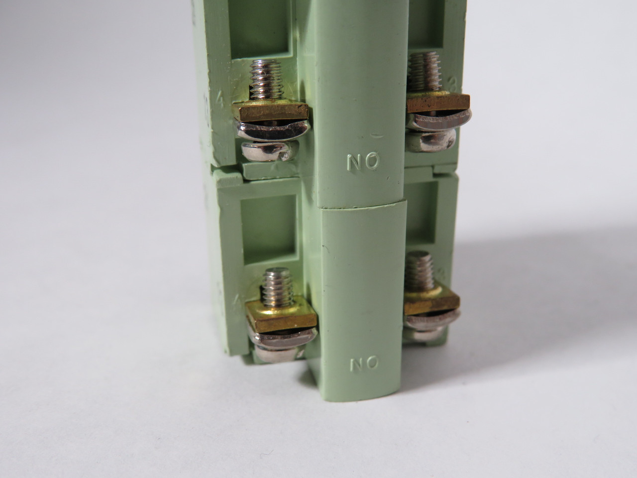 Generic Wide Base Black Flush Momentary Push Button 2NO 2NC 10A 250VAC NOP