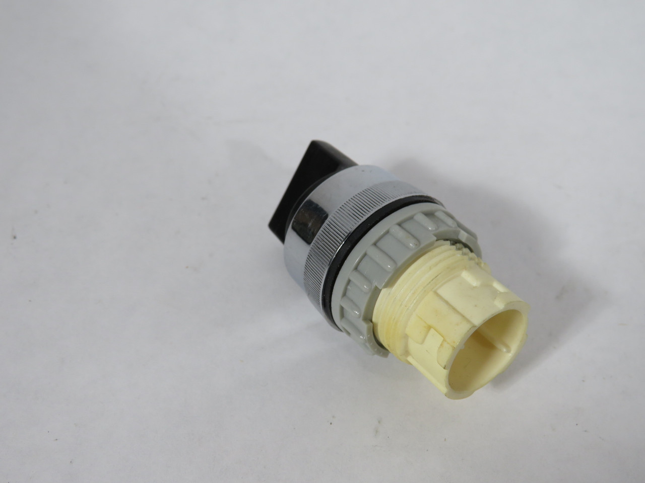Generic Black 22.5mm Selector Switch Operator Spring Return from Right NOP