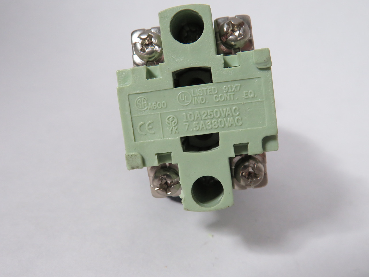 Generic Black 3 Pos Wide Base Maintained Selector Switch 2NO 10A 250VAC NOP