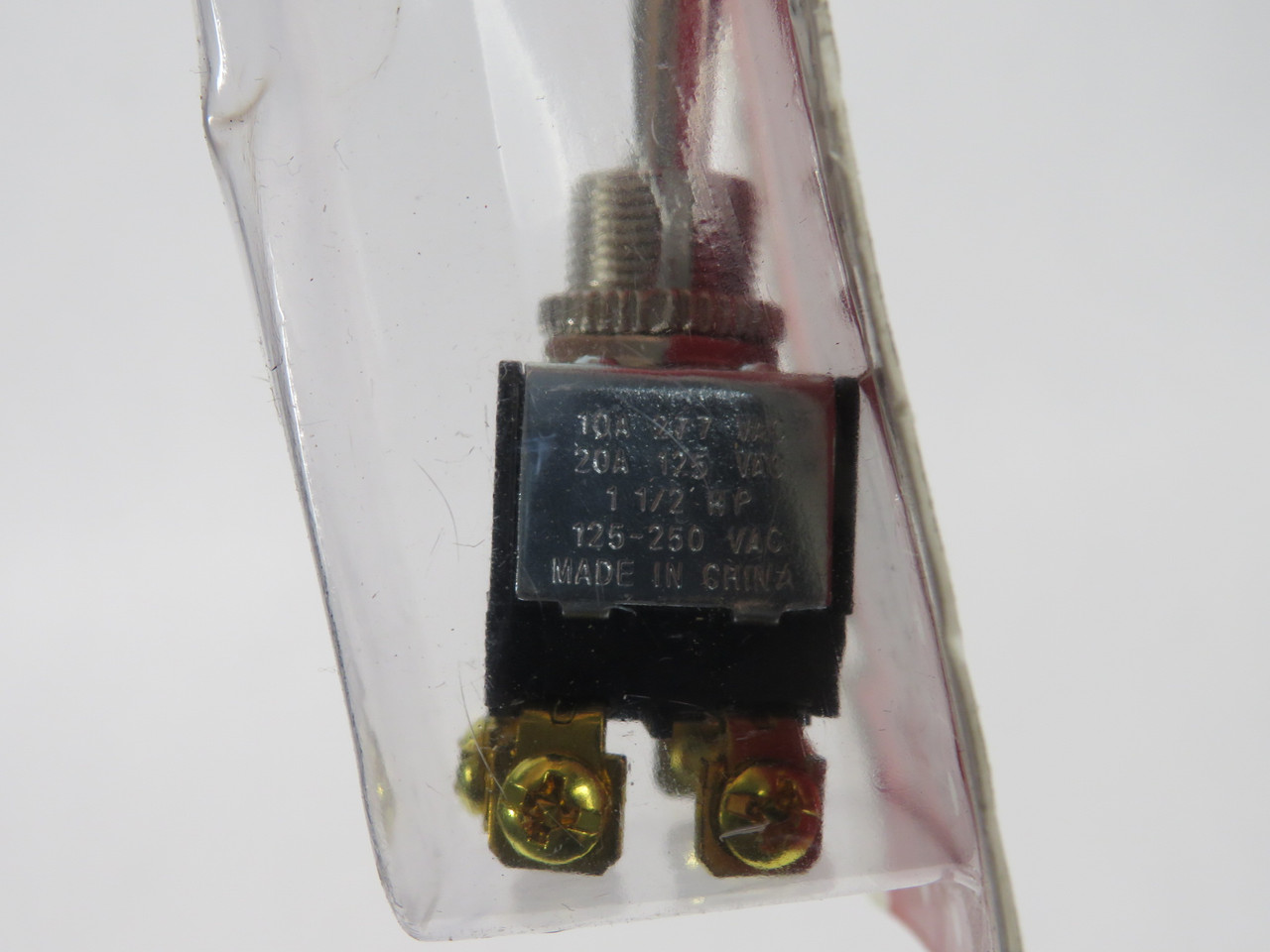 Techspan 35-150 Toggle Switch (On) Off (On) DPDT Screw Terminal 20A 125V NEW