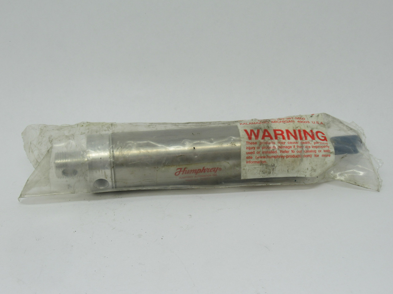 Humphrey 5-DP-3M Double Acting Air Cylinder 1-1/2" Bore 3" Stroke 200PSIG NWB