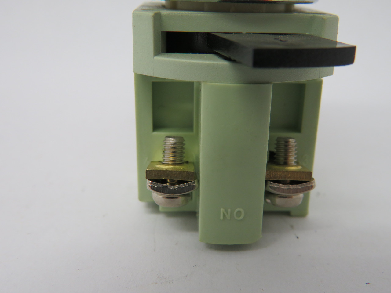 Generic Wide Base Green Momentary Push Button Switch 1NO 1NC 10A 250VAC NOP