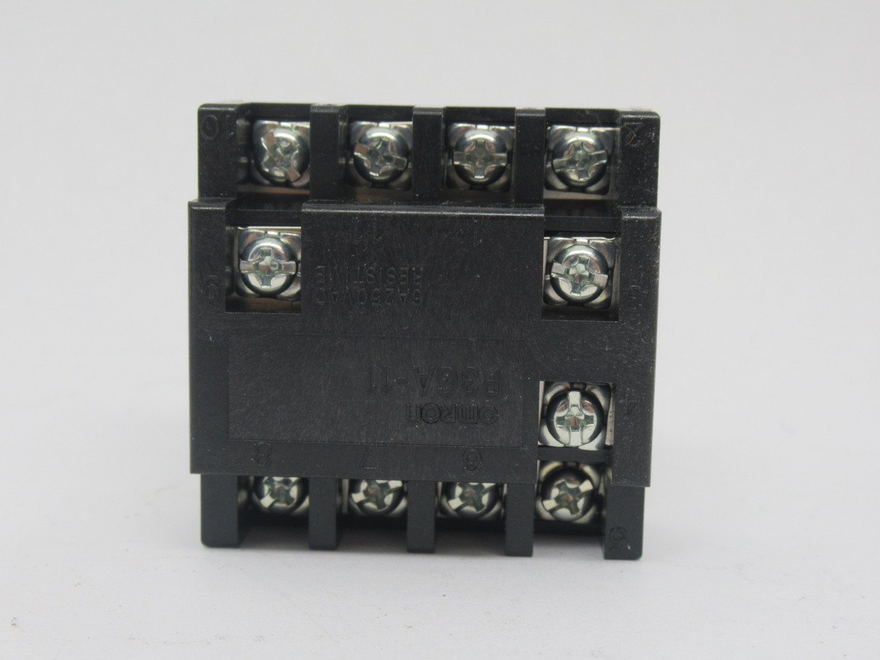 Omron P3GA-11 Relay Socket 250VAC 6A 11-Pin *LOT OF 3* NEW
