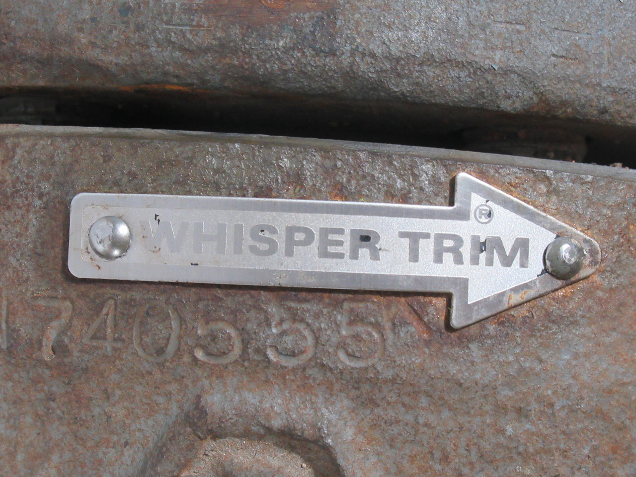 Fisher ED Globe-Style Control Valve Body CL300 3" C/W Whisper Trim I RUST USED