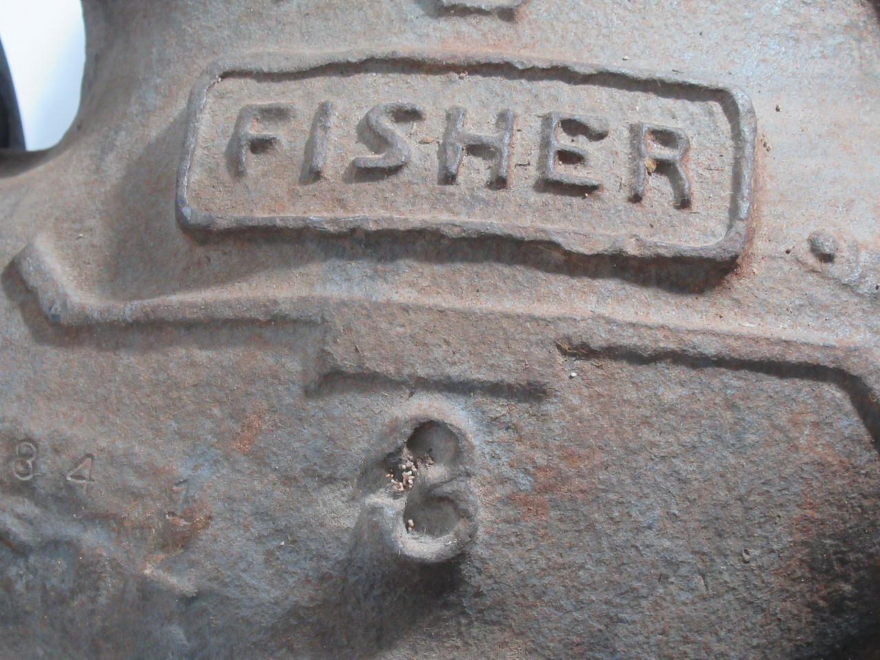 Fisher ED Globe-Style Control Valve Body CL300 3" C/W Whisper Trim I RUST USED