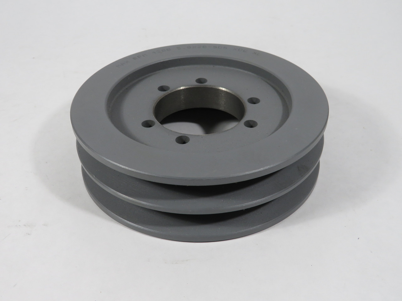 TB Wood's 562B V-Belt Pulley 1/2-2" SDS Bushing 2 Grooves 5.95" OD A/B Belt NEW