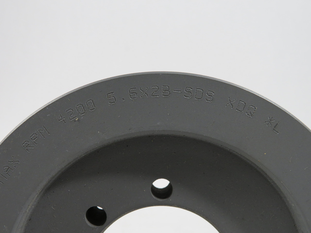 TB Wood's 562B V-Belt Pulley 1/2-2" SDS Bushing 2 Grooves 5.95" OD A/B Belt NEW