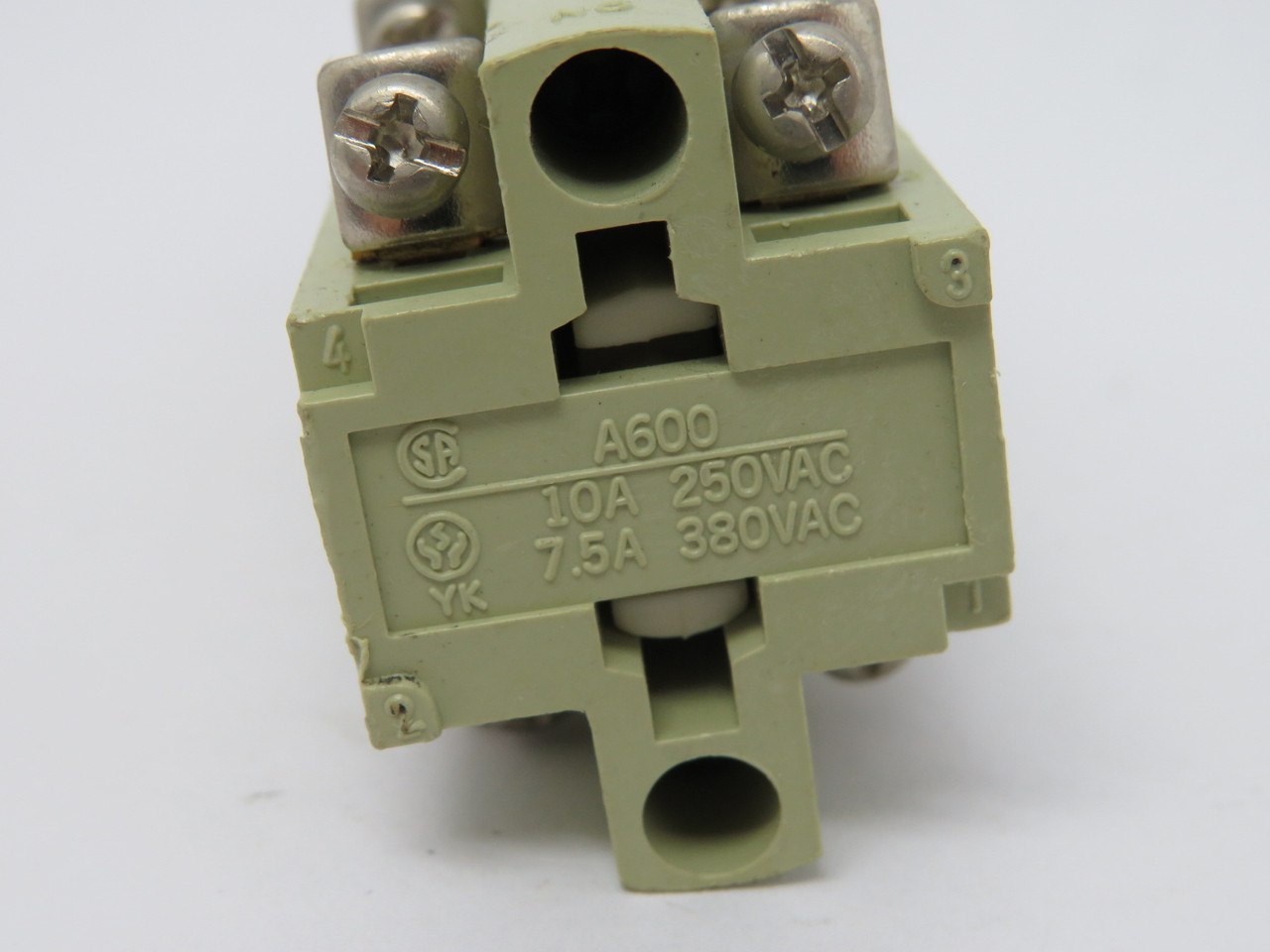 Generic 2Pos Keyed Switch Maintained Left Right 3NO/NC 10A 250AC 7.5A 380AC USED