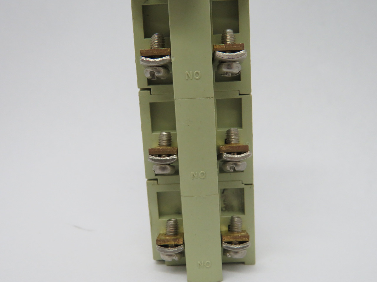 Generic Push Button Contact Block 3NO 3NC 10A 250VAC 7.5A 380VAC USED