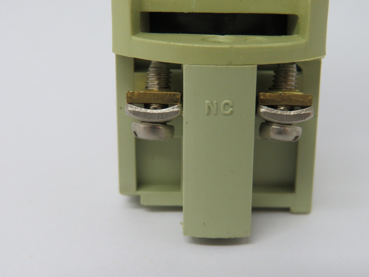 Generic 22.5mm Long Handle Maintained Left Right Selector Switch 1NO 1NC USED