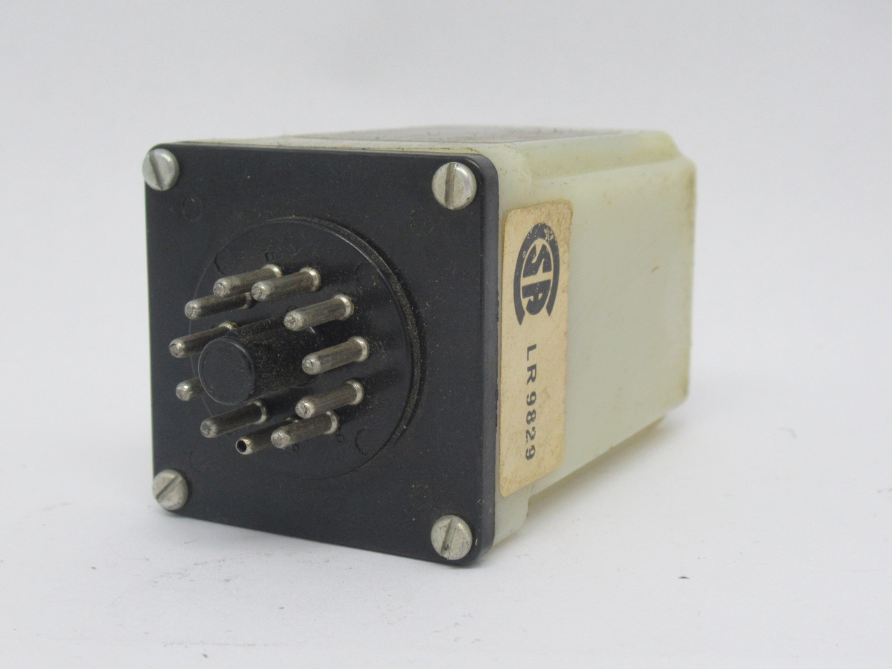 Agastat 9822B12E Time Delay Relay 4-120 sec 120VAC 10A 60Hz 11-Pin USED