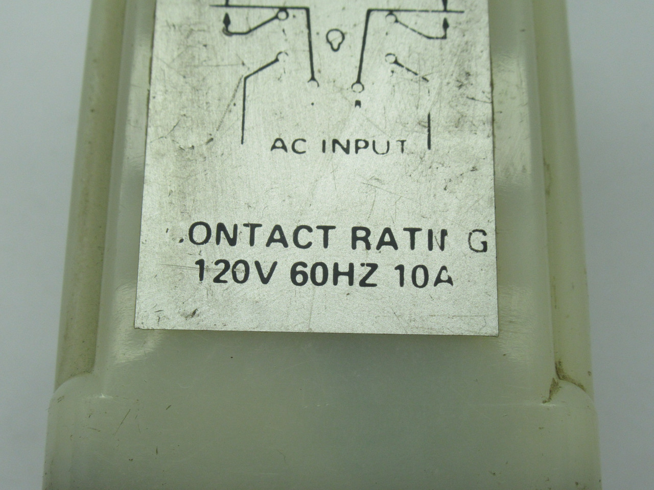 Agastat 9812B11F Time Delay Relay 6-180sec 120VAC 10A 60Hz 8-Pin USED