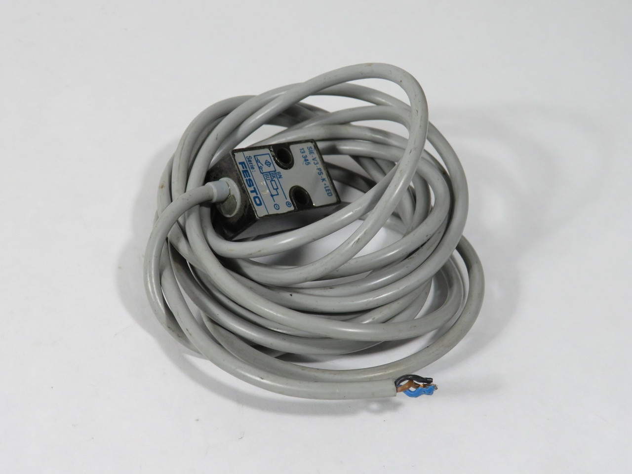 Festo 13345 SIE-V3-PS-K-LED Inductive Proximity Sensor 10-30VAC/DC 95" USED