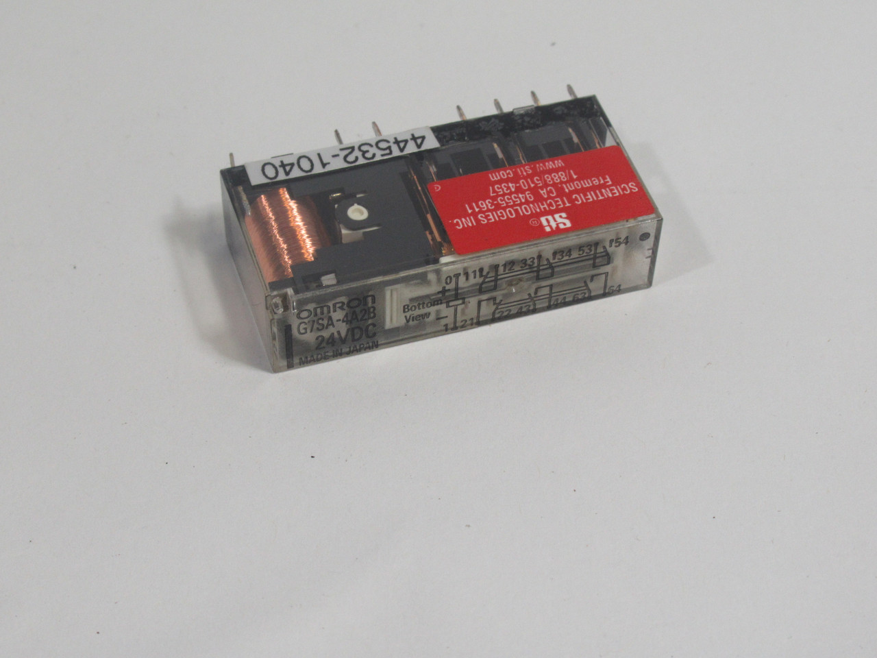 Omron G7SA-4A2B-DC24 Plug In Relay 24VDC 250VAC 6A 14Pin USED