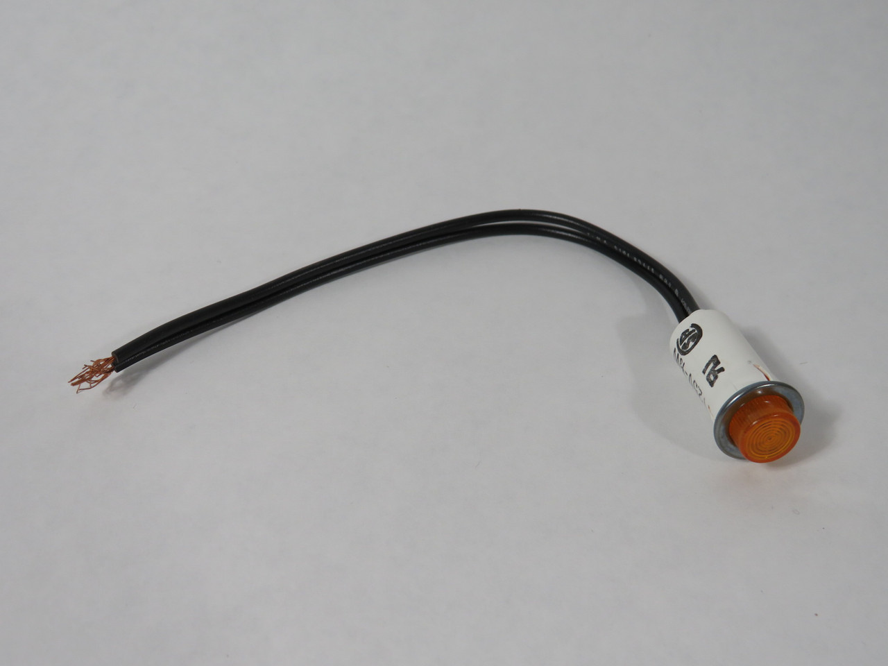 Generic Amber Pilot Light 125V 1/3W 6" Wire NOP