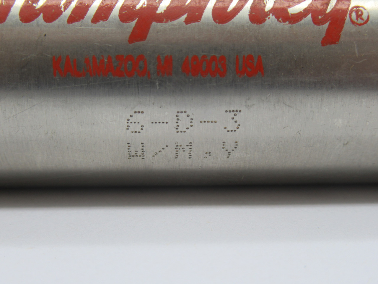 Humphrey 6-D-3 Double Acting Air Cylinder 1-1/16" Bore 3" Stroke 200 PSIG USED