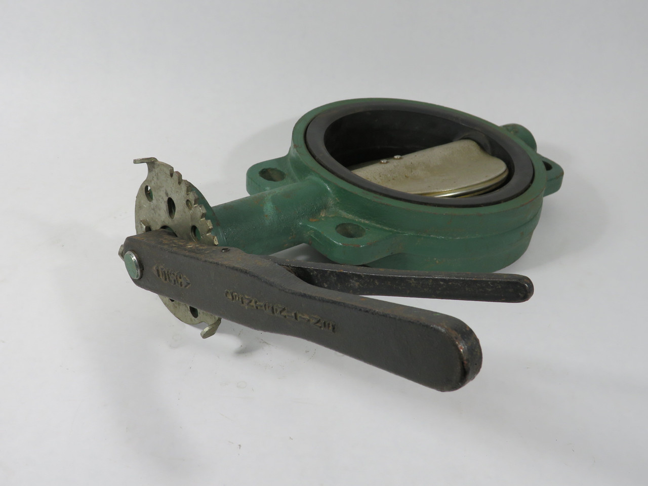 Jenkins 2223EL Wafer-Style Butterfly Valve 6" Cast Iron 200 psi USED