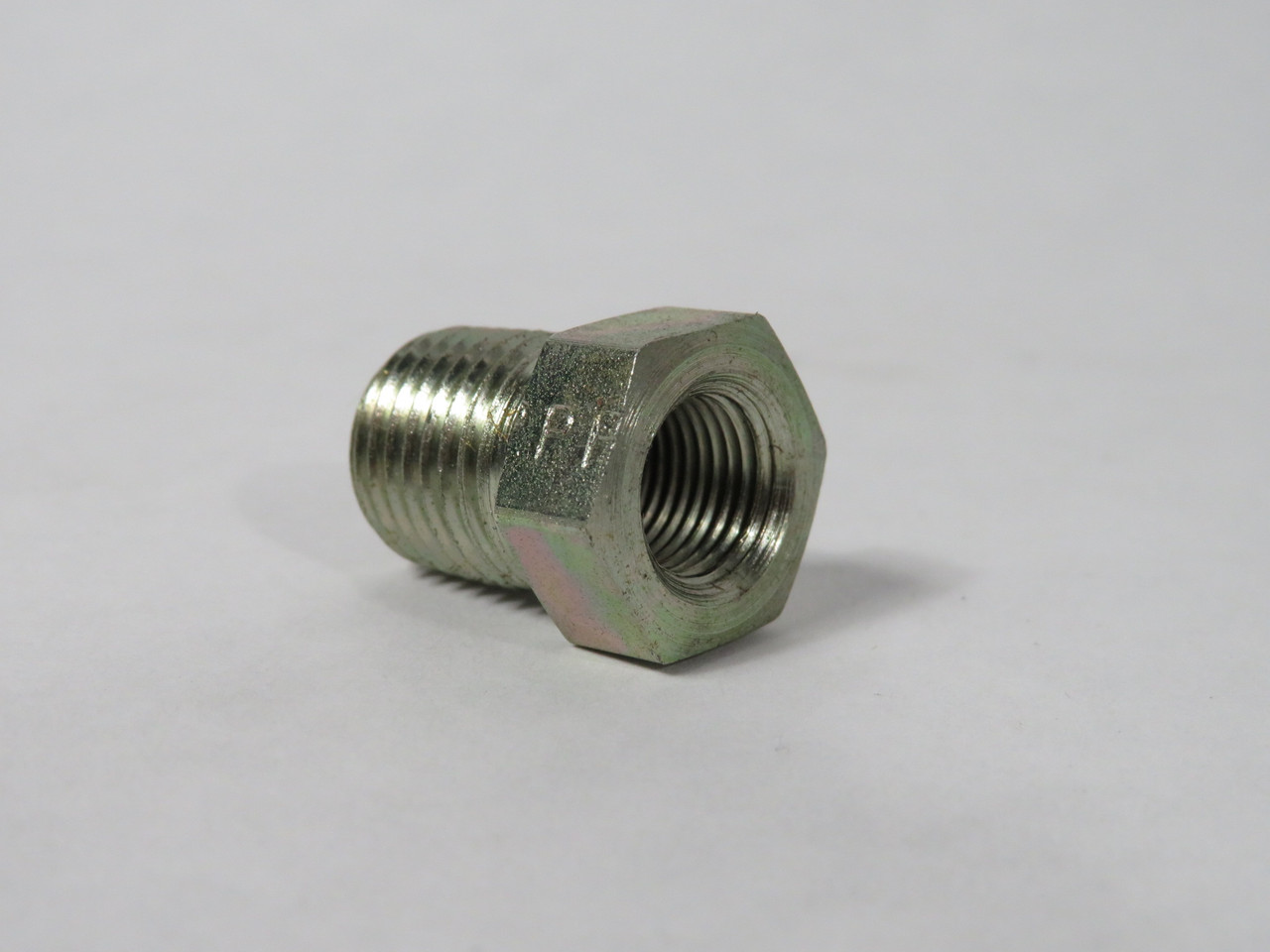 Parker 1/4 X 1/8 PTR-S Reducing Adapter 1/4" NPT x 1/8" NPT Lot of 6 NOP