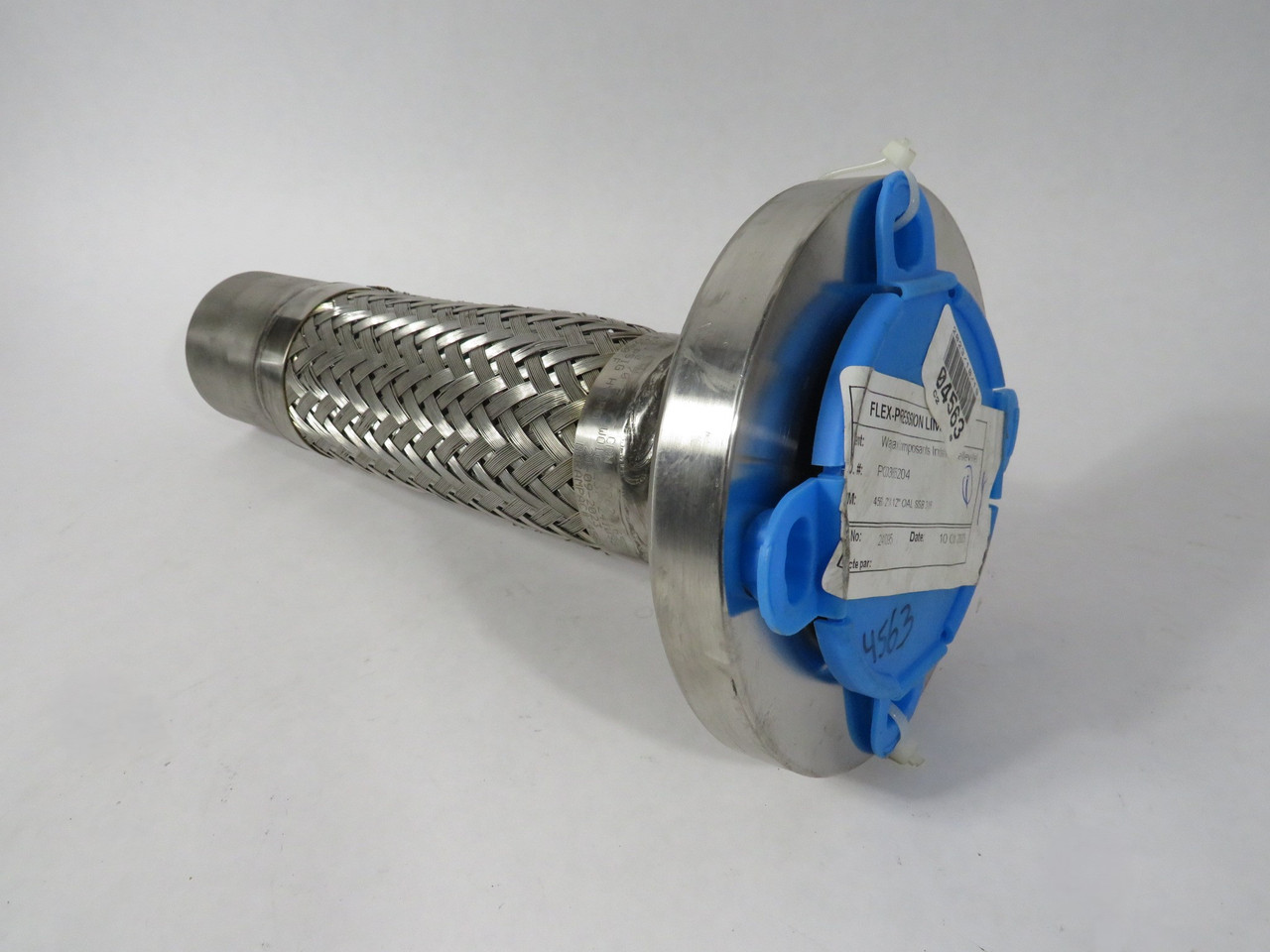 Flex-Pression FP-SSB-32-0120-FL Stainless Hose 2" FNPT 12" OAL SHELF WEAR NOP