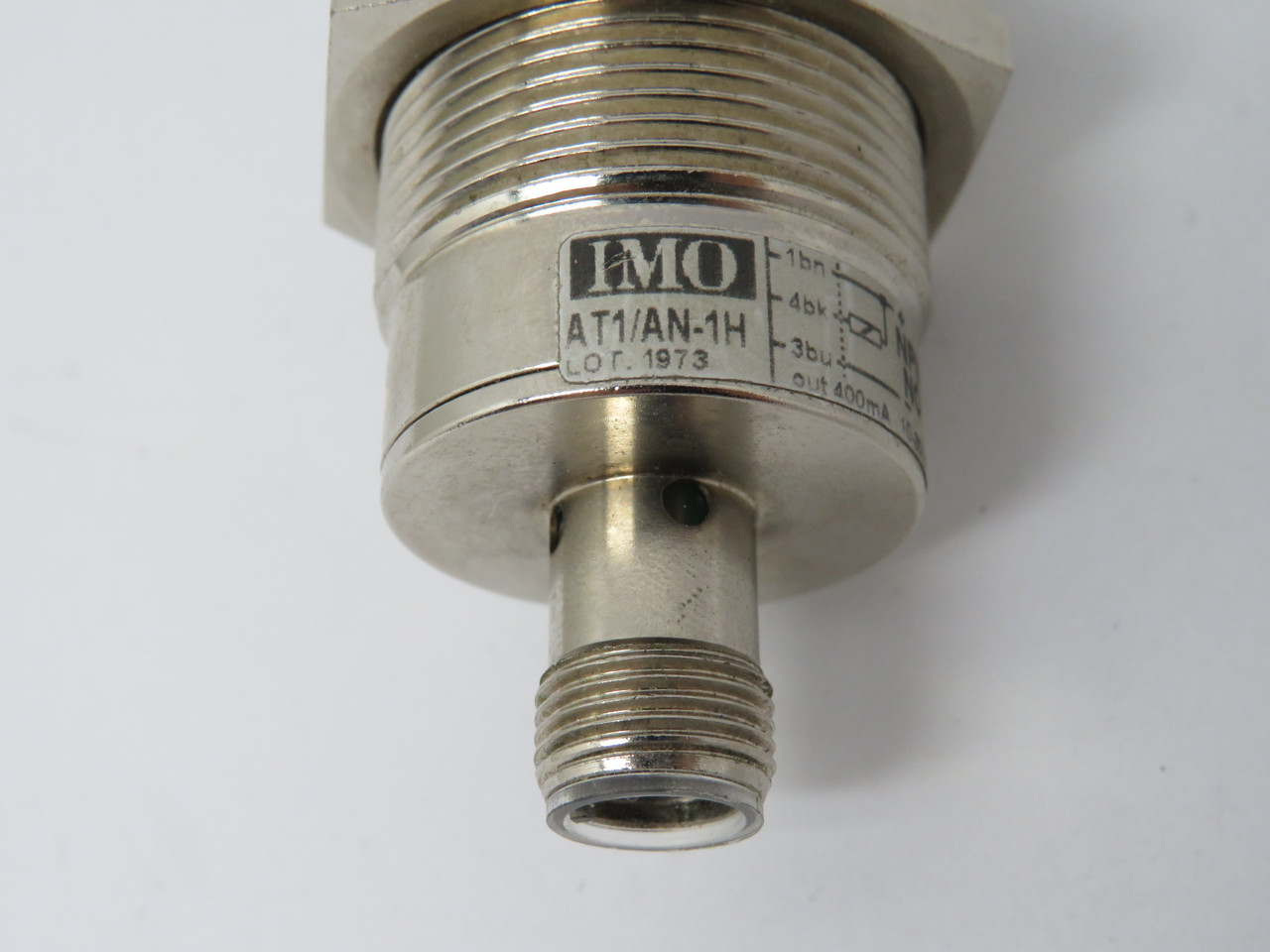 IMO AT1/AN-1H Inductive Proximity Sensor 10-30VDC 10mm Range 400mA NOP