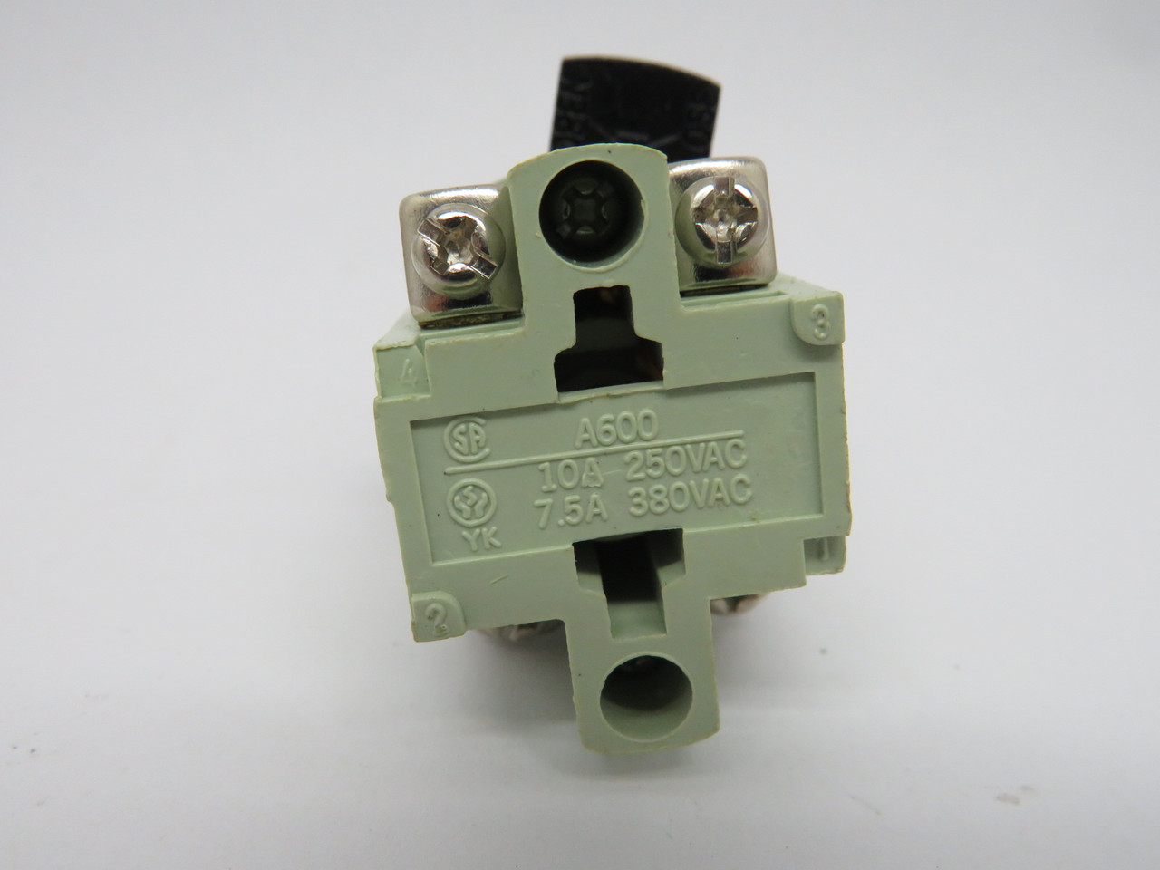 Generic 2Pos 22.5mm Maintained Left/Right Selector Switch 1NO 1NC 10A 250VAC NOP