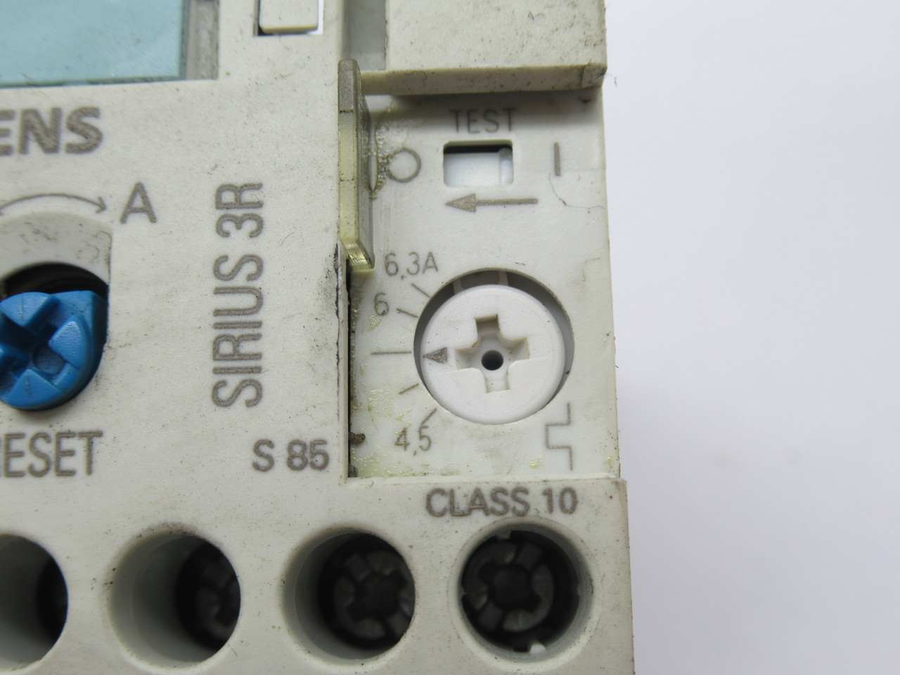 Siemens 3RU1116-1GB0 Overload Relay 4.5-6.3A 690V USED