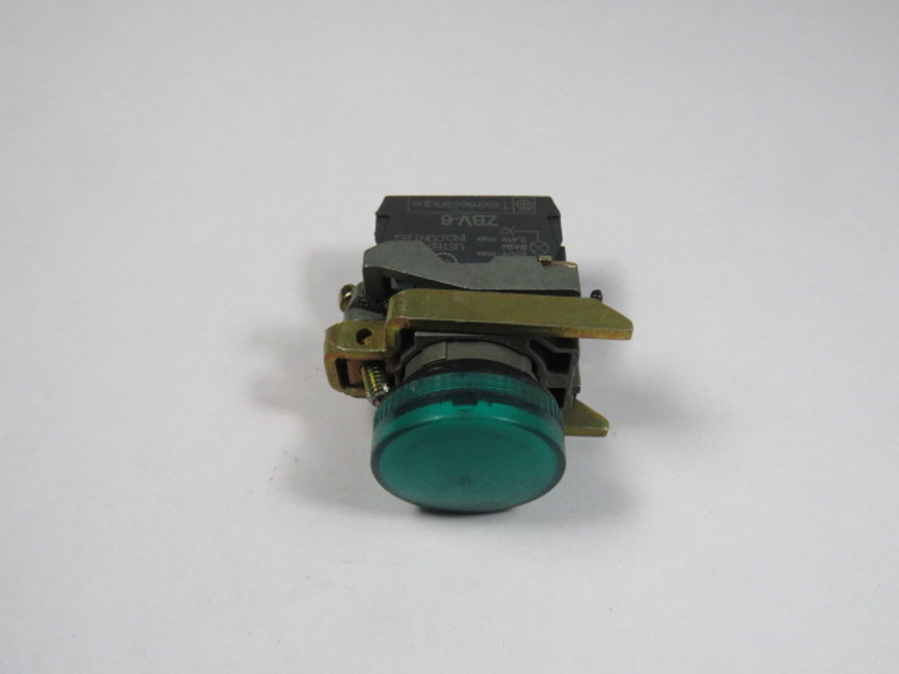 Telemecanique ZB4-BV033S Green Pilot Light w/ Light Module USED