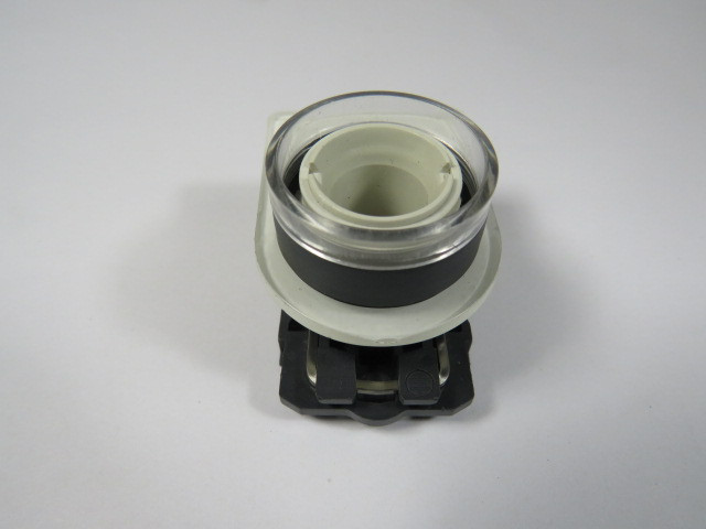 Telemecanique ZB5-AW37 Push Button Operator w/ Mounting Latch No Lens USED