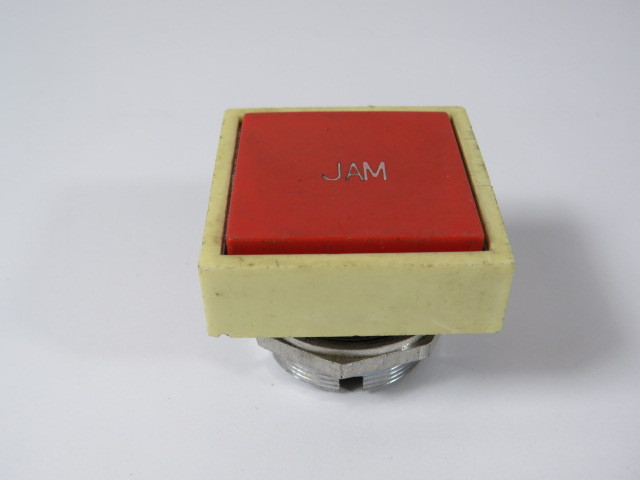 Cutler-Hammer E30AA Single Button Operator w/ Jam Marking USED
