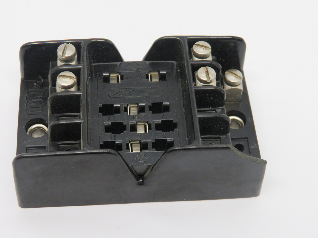 Ralux Mod.NP B30-CO Industrial Relay Socket Missing Screws USED