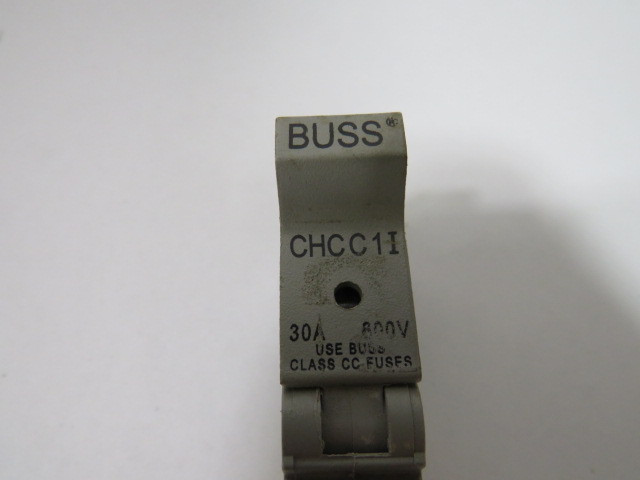 Bussmann CHCC1I Fuse Holder 30A 600V 1-Pole USED