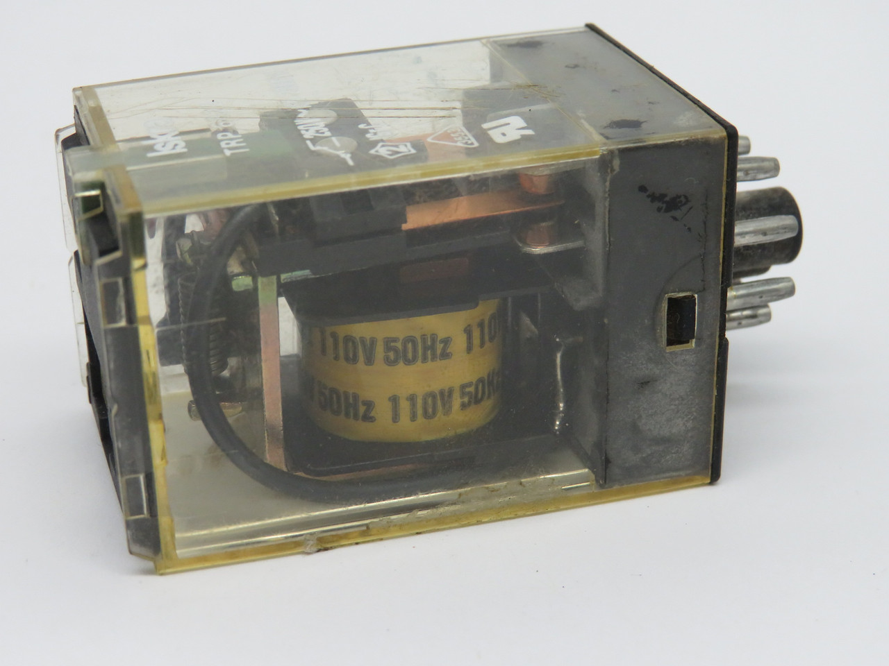 Iskra TRP6822-110VAC Relay 8-Pin 250V 10amp USED