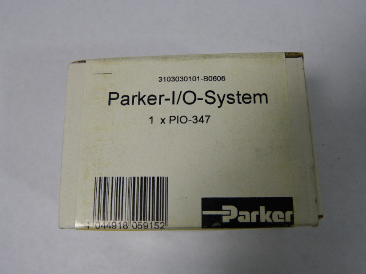 Parker P10-347 Bus Coupler *Sealed in Pkg* ! NEW !