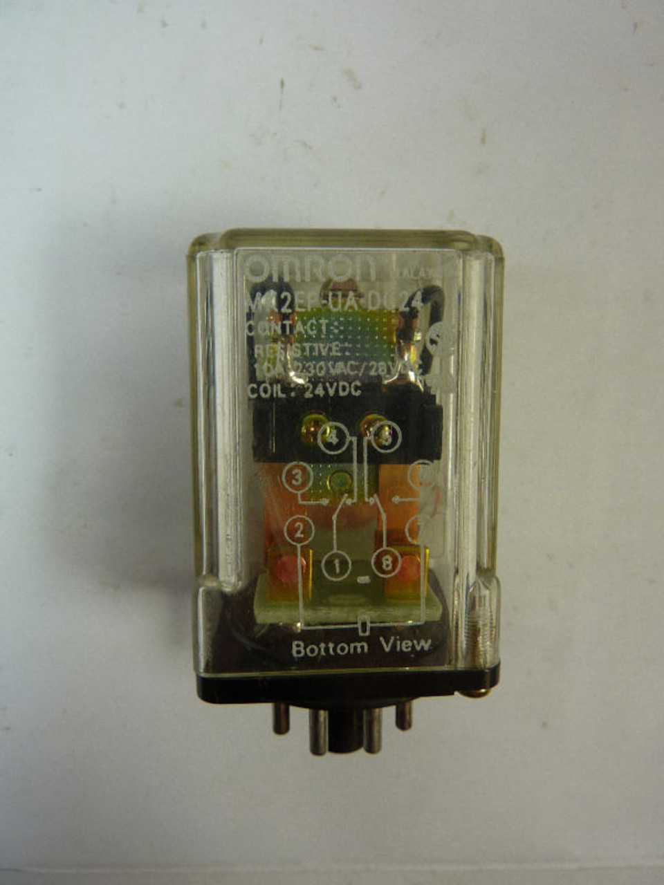 Omron MK2EP-UA-DC24 Relay 10 Amp 24VDC USED