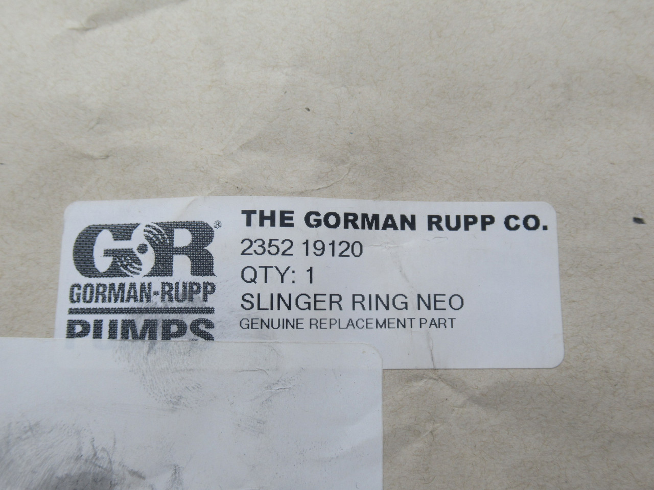 Gorman-Rupp 2352-19120 Slinger Ring Packing Varies SEALED NEW