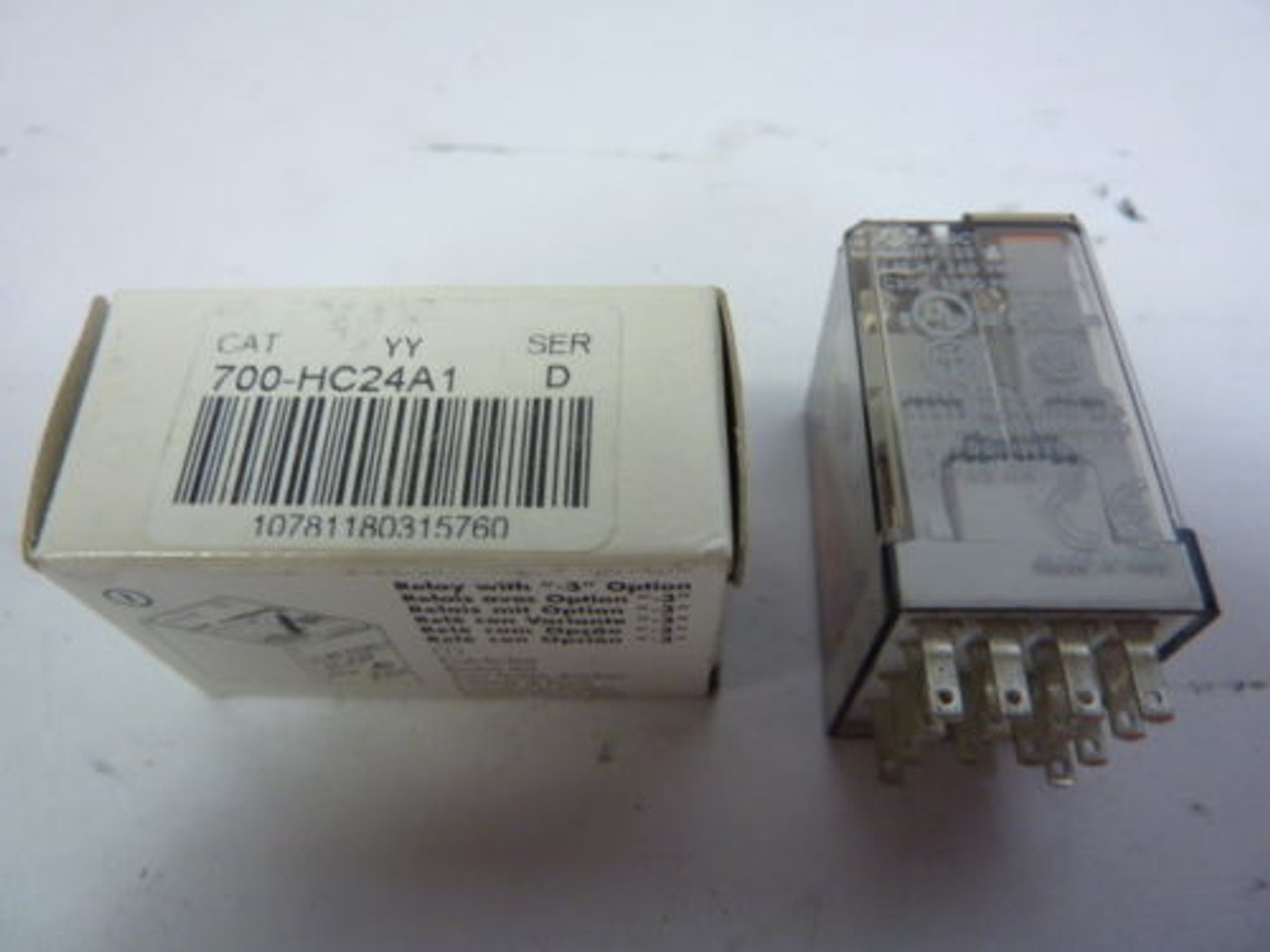 Allen-Bradley 700-HC24A1 Control Relay Ser D 10A 120V 50/60HZ ! NEW !