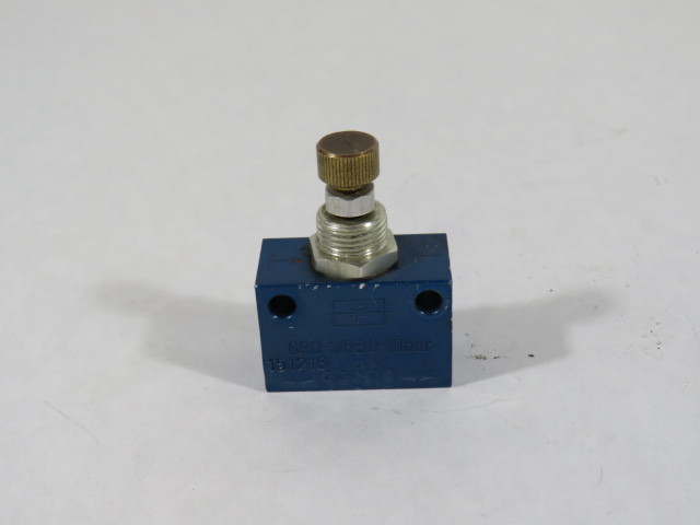 Festo GRO-1/8B0 In Line Flow Control 10bar USED