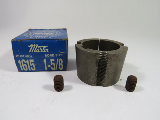 Martin 1615-1-5/8 Taper Lock Bushing 2-1/4" OD 1-5/8" Bore 1-1/2" LTB ! NEW !