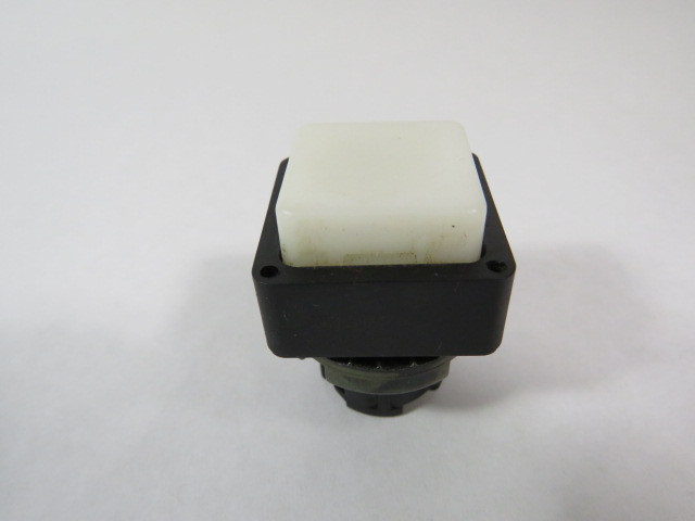 Telemecanique ZB5CW113 Square White Push Button Operator Only USED