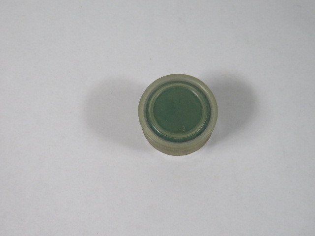 Telemecanique ZB4-BPA3 Green Clear Boot Push Button Operator Only USED