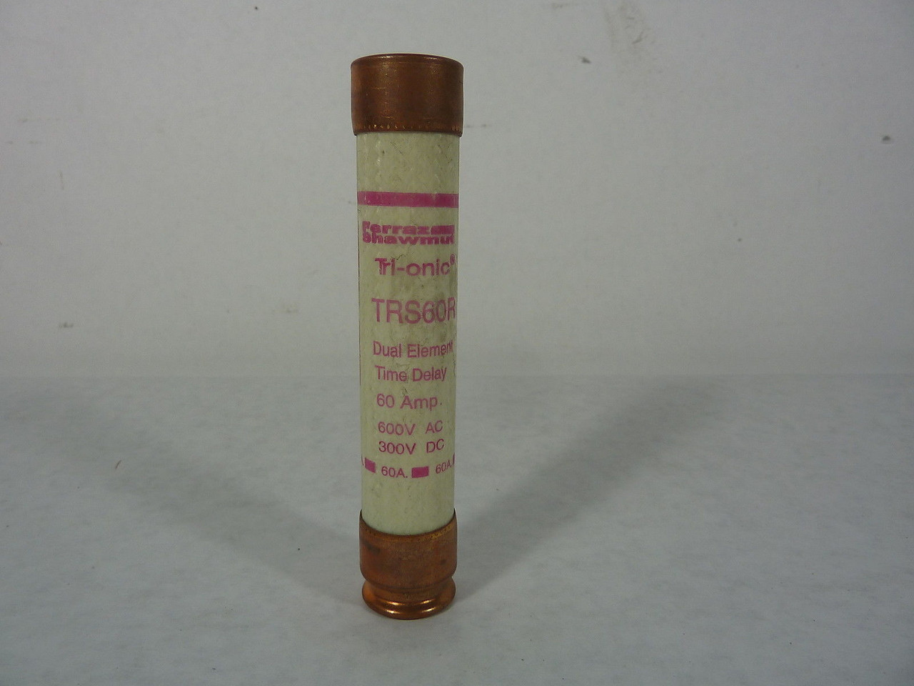 Ferraz Shawmut TRS60R Dual Element Time Delay Fuse 60A 600V USED