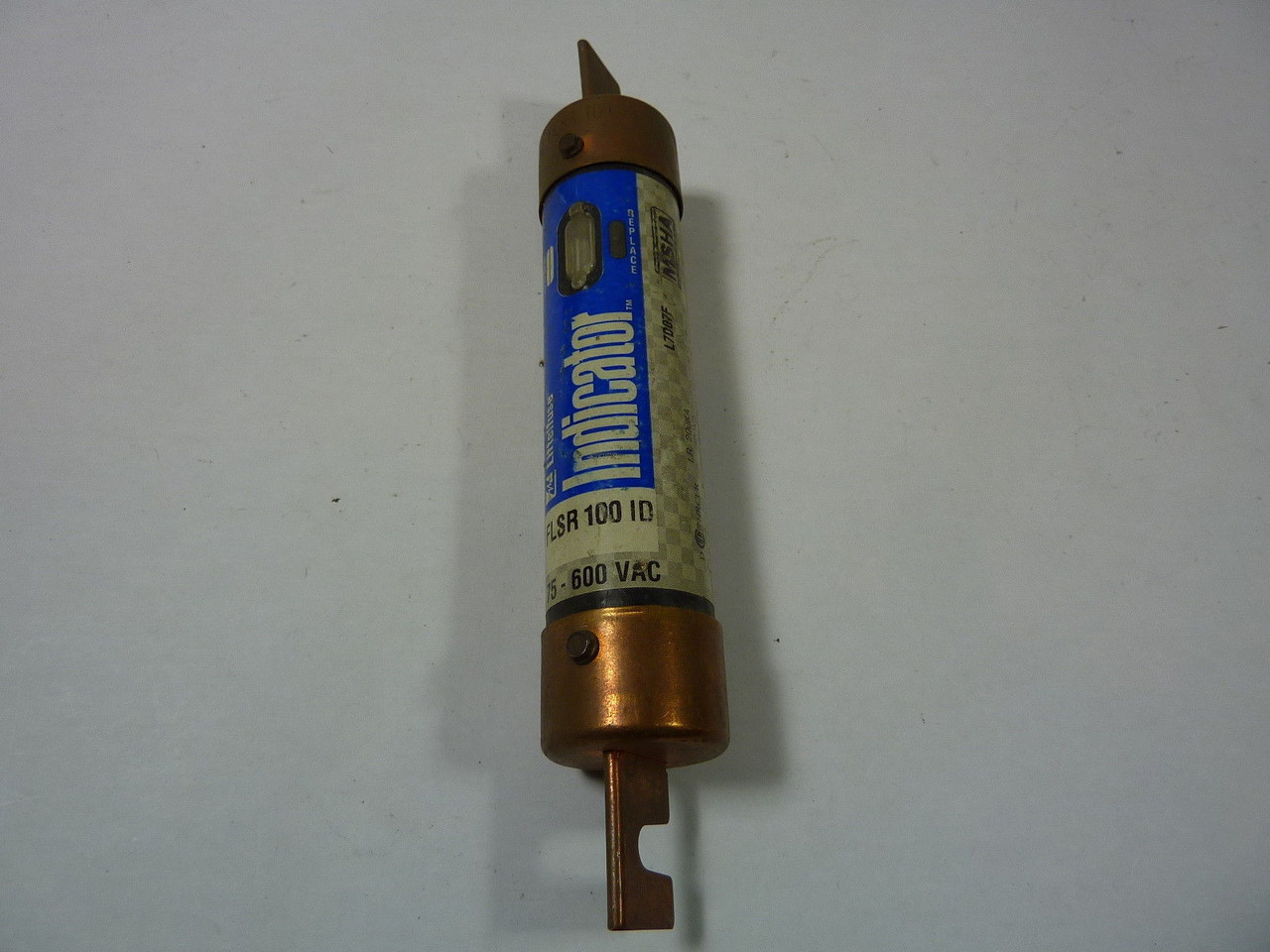 Littelfuse FLSR-100-ID Time Delay Indicator Fuse 100A 600V USED